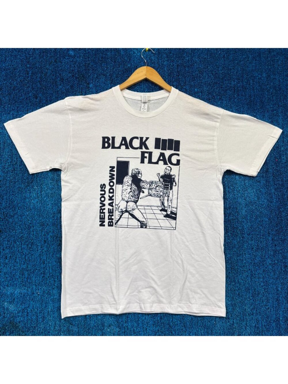 Black Flag “Nervous Breakdown” Graphic T-Shirt Size Large